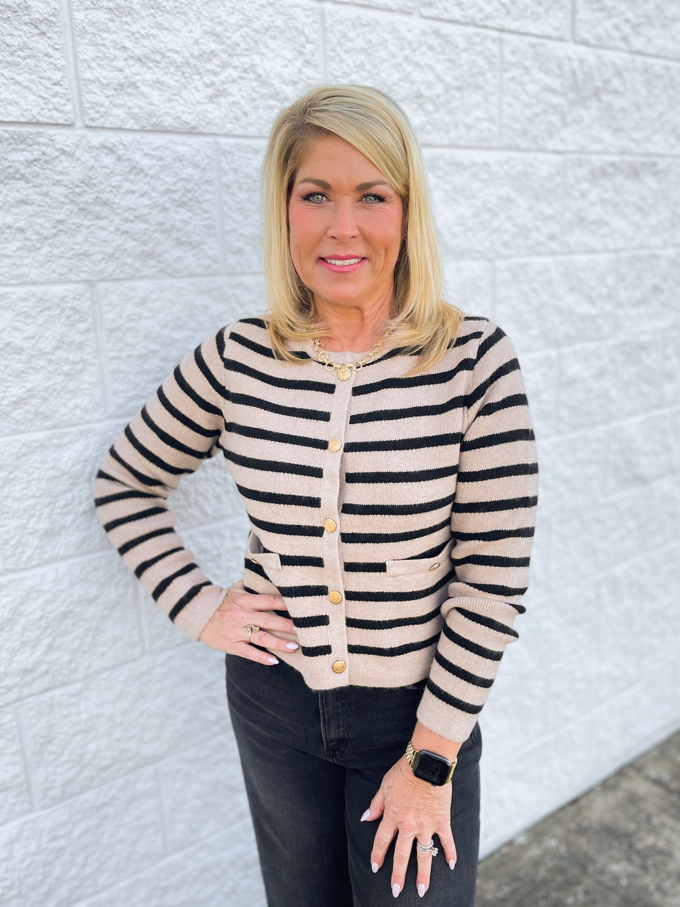 Entro Taupe Indi Cardigan