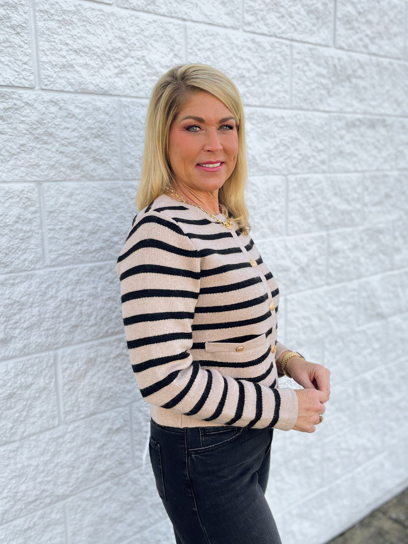 Entro Taupe Indi Cardigan