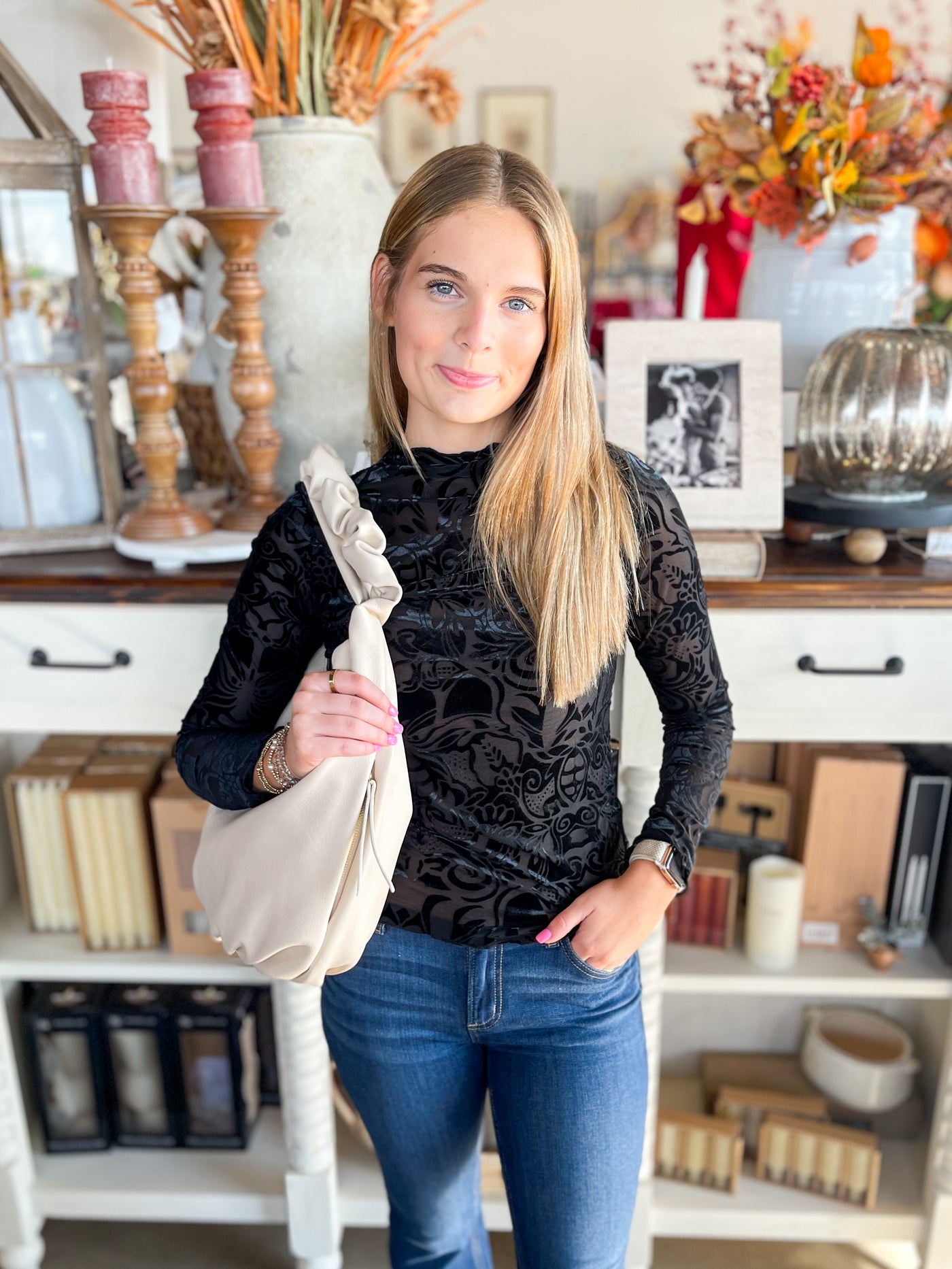 Umgee Black Layering Zara Top