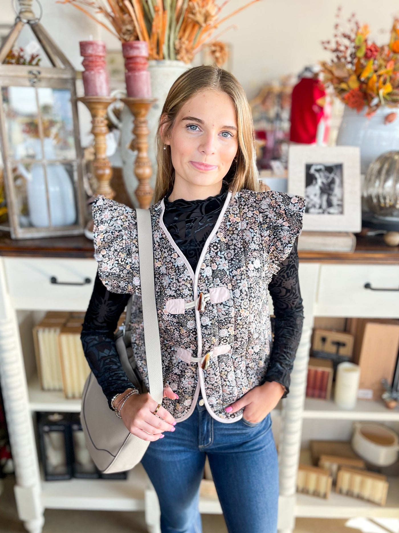 Jodifl Black Beth Vest