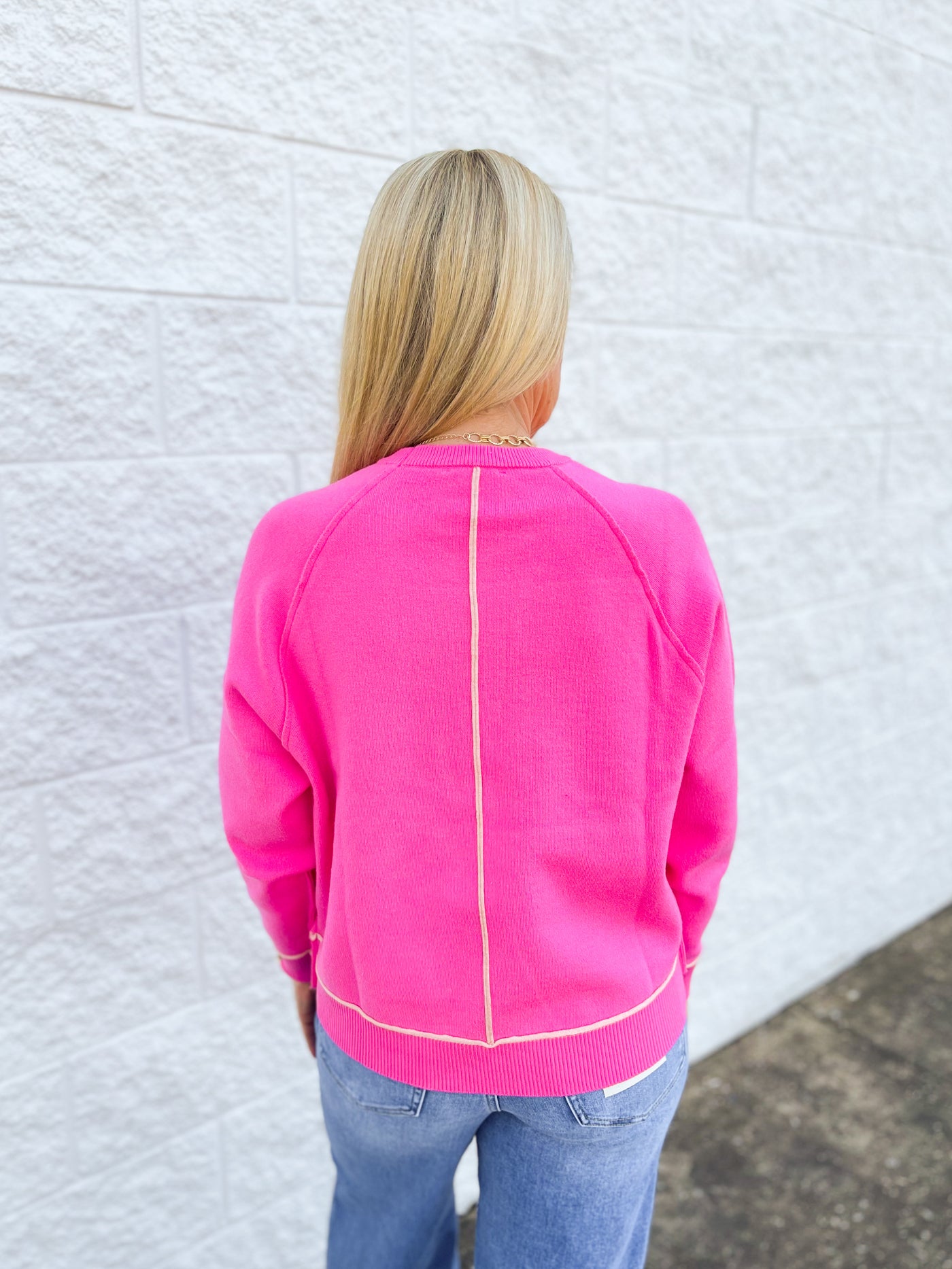 Candy Pink Hayden Sweater