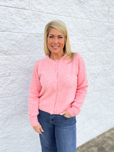 Primrose Pink Cardigan