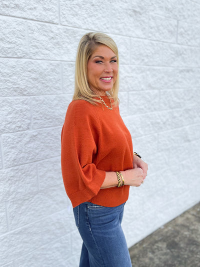 Jodifl Rust Therese Sweater