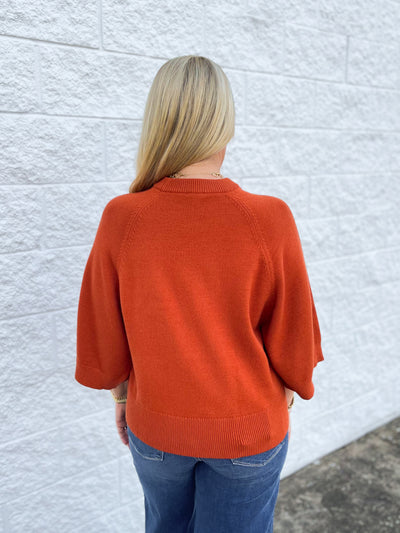 Jodifl Rust Therese Sweater