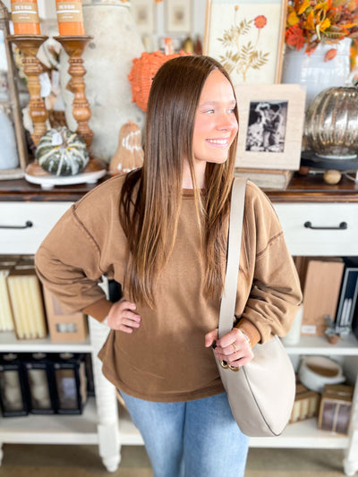 Umgee Brown Riley Top