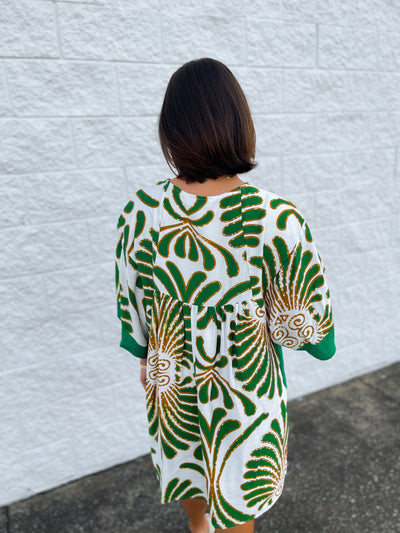 Umgee Green Wynn Dress