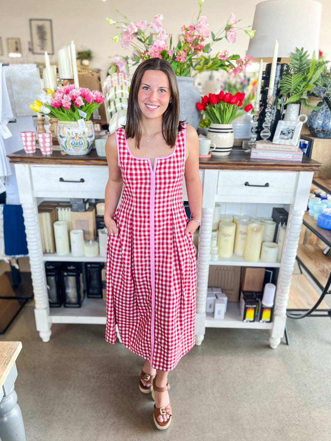 Entro Ritha Red Dress – Kenzie Parker