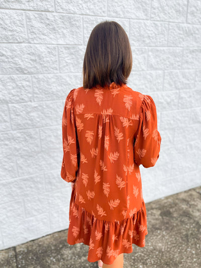 Umgee Rust Skylar Dress