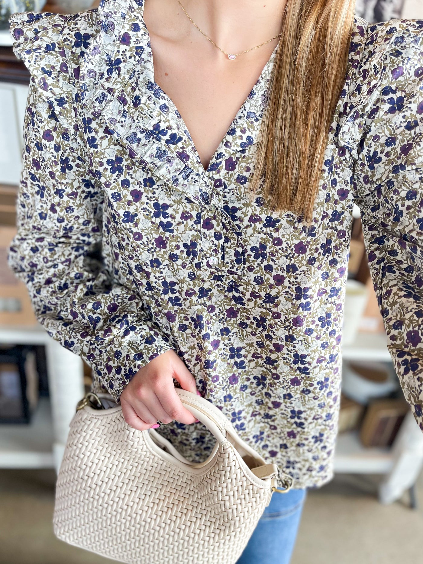 Jodifl Ivory Michelle Top