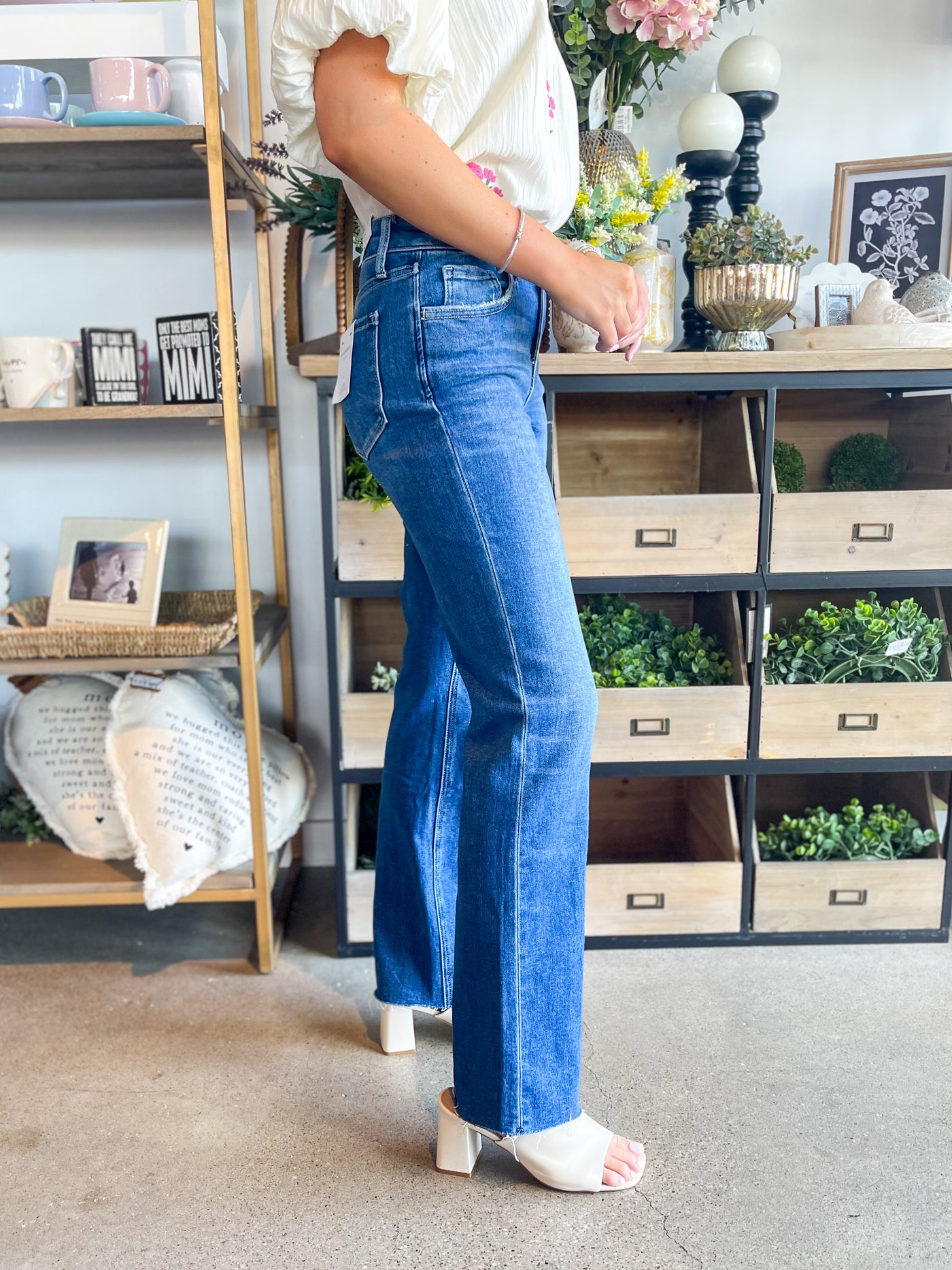 Flying Monkey High Rise Straight Jean