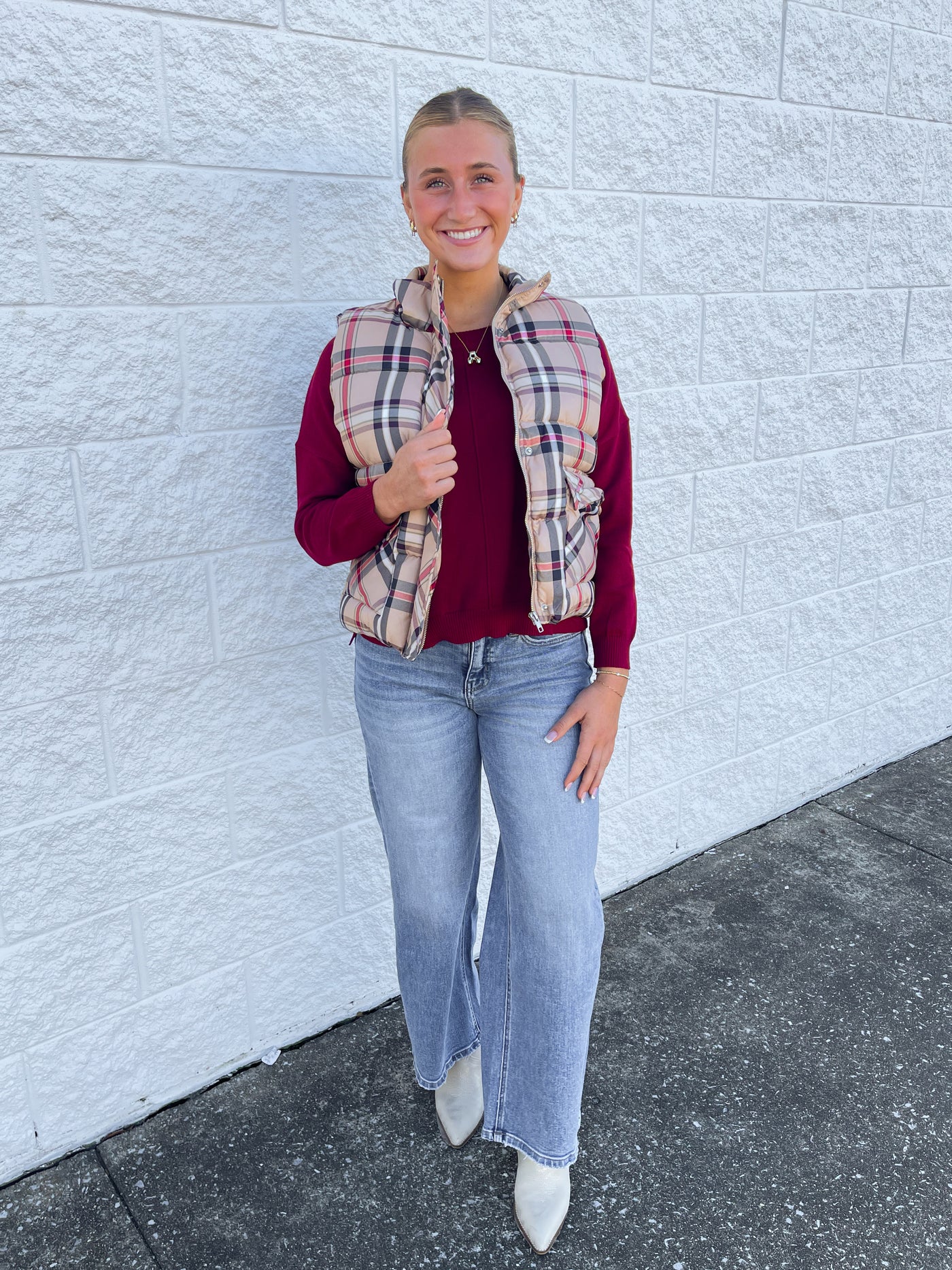 Jodifl Taupe Emily Vest