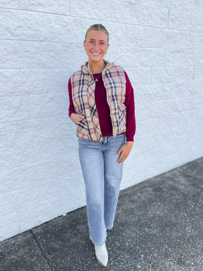 Jodifl Taupe Emily Vest