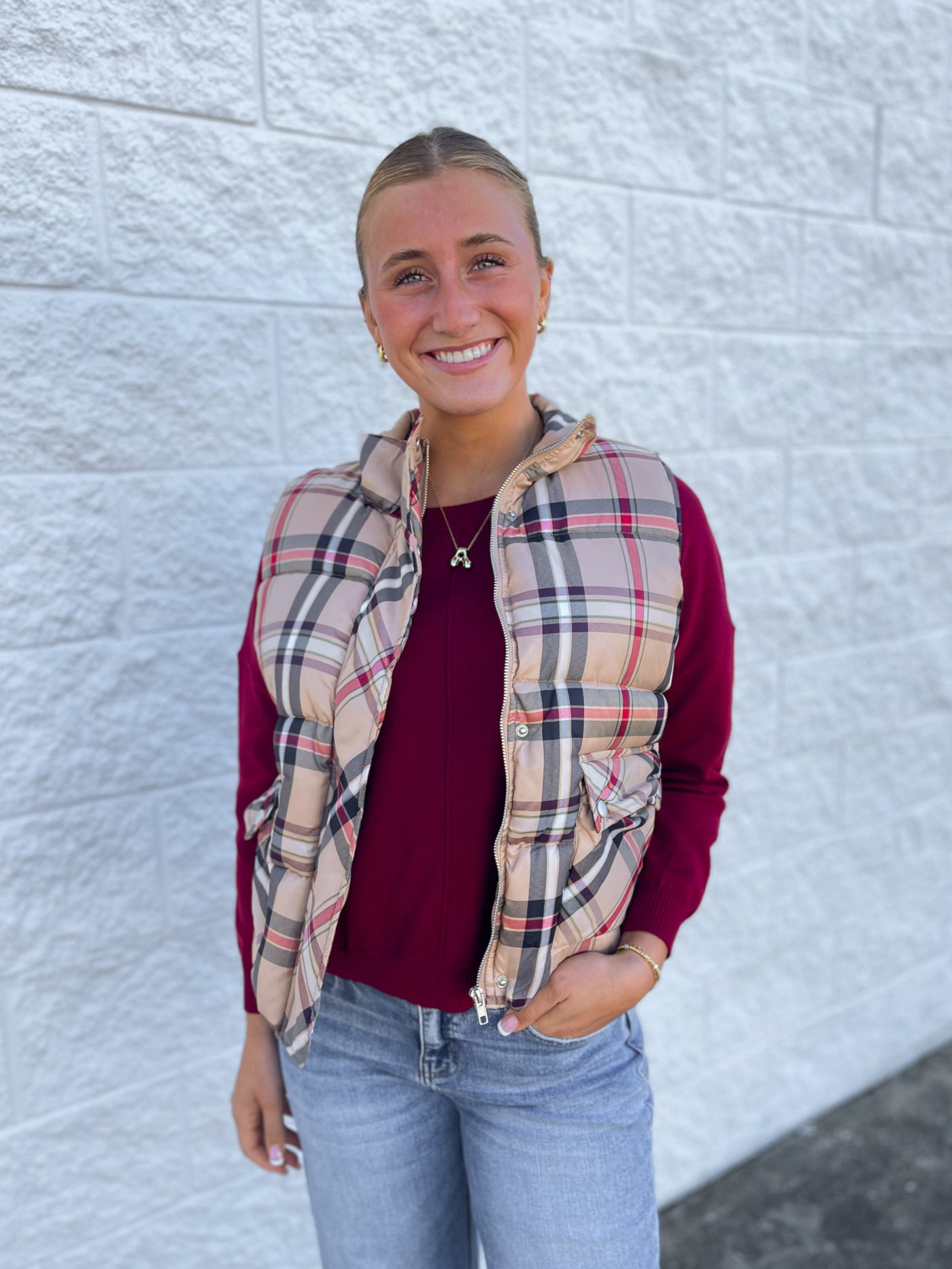 Jodifl Taupe Emily Vest