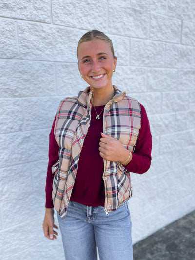 Jodifl Taupe Emily Vest