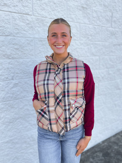 Jodifl Taupe Emily Vest