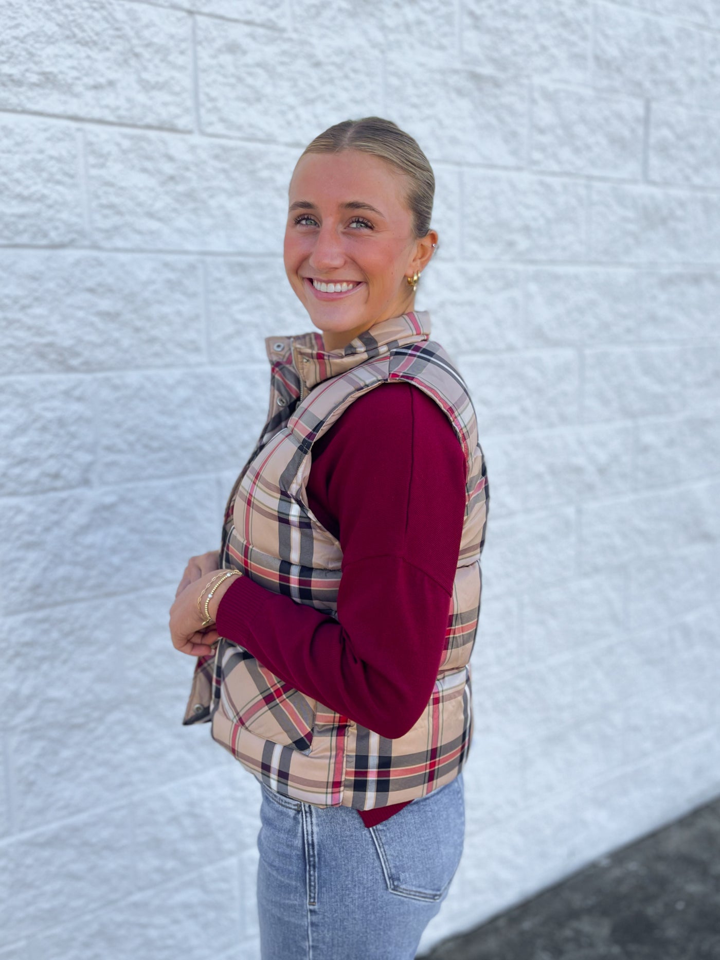 Jodifl Taupe Emily Vest