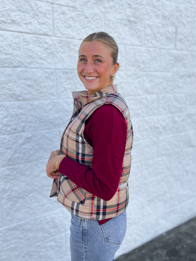 Jodifl Taupe Emily Vest