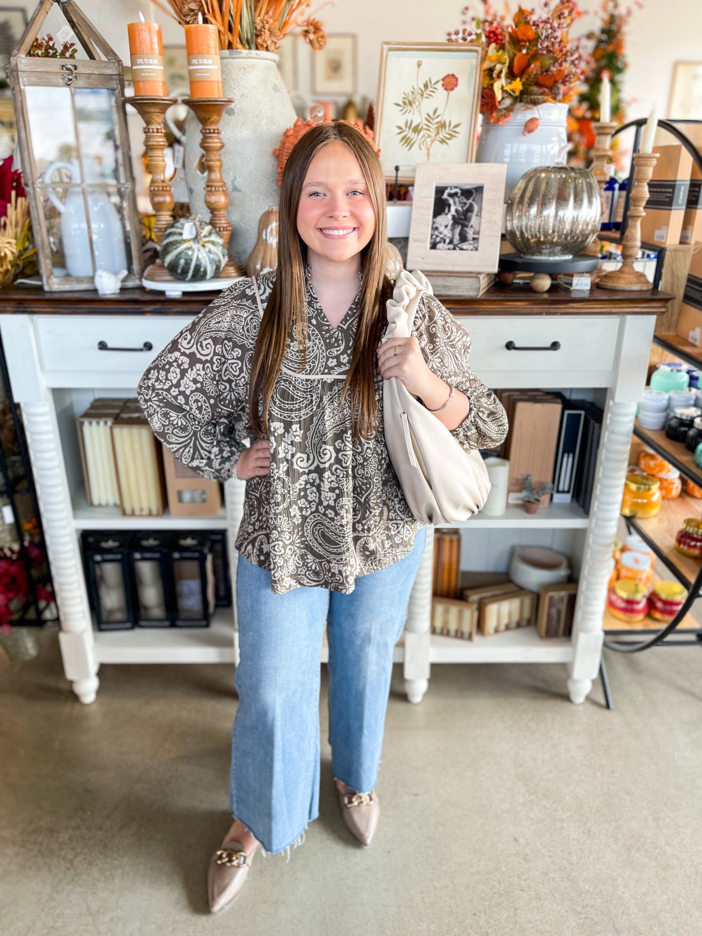 Umgee Brown Madi Top
