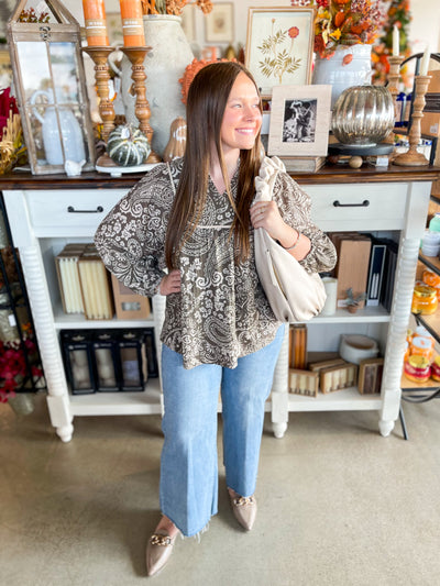 Umgee Brown Madi Top