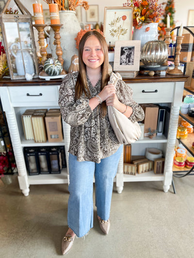 Umgee Brown Madi Top