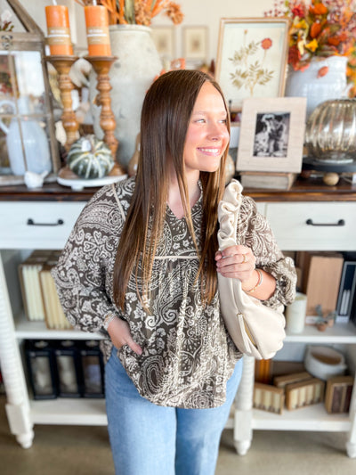 Umgee Brown Madi Top