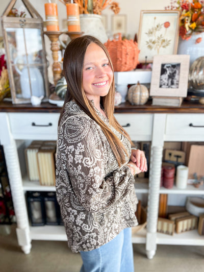 Umgee Brown Madi Top
