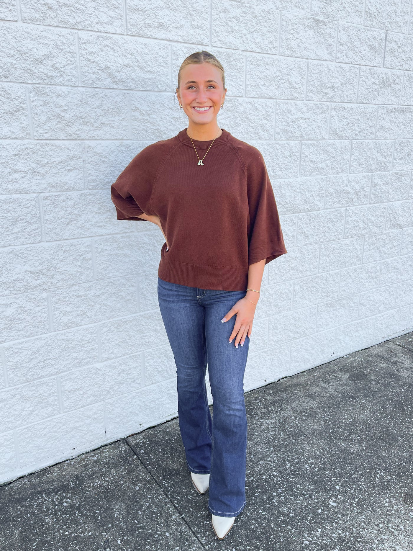 Jodifl Brown Therese Sweater