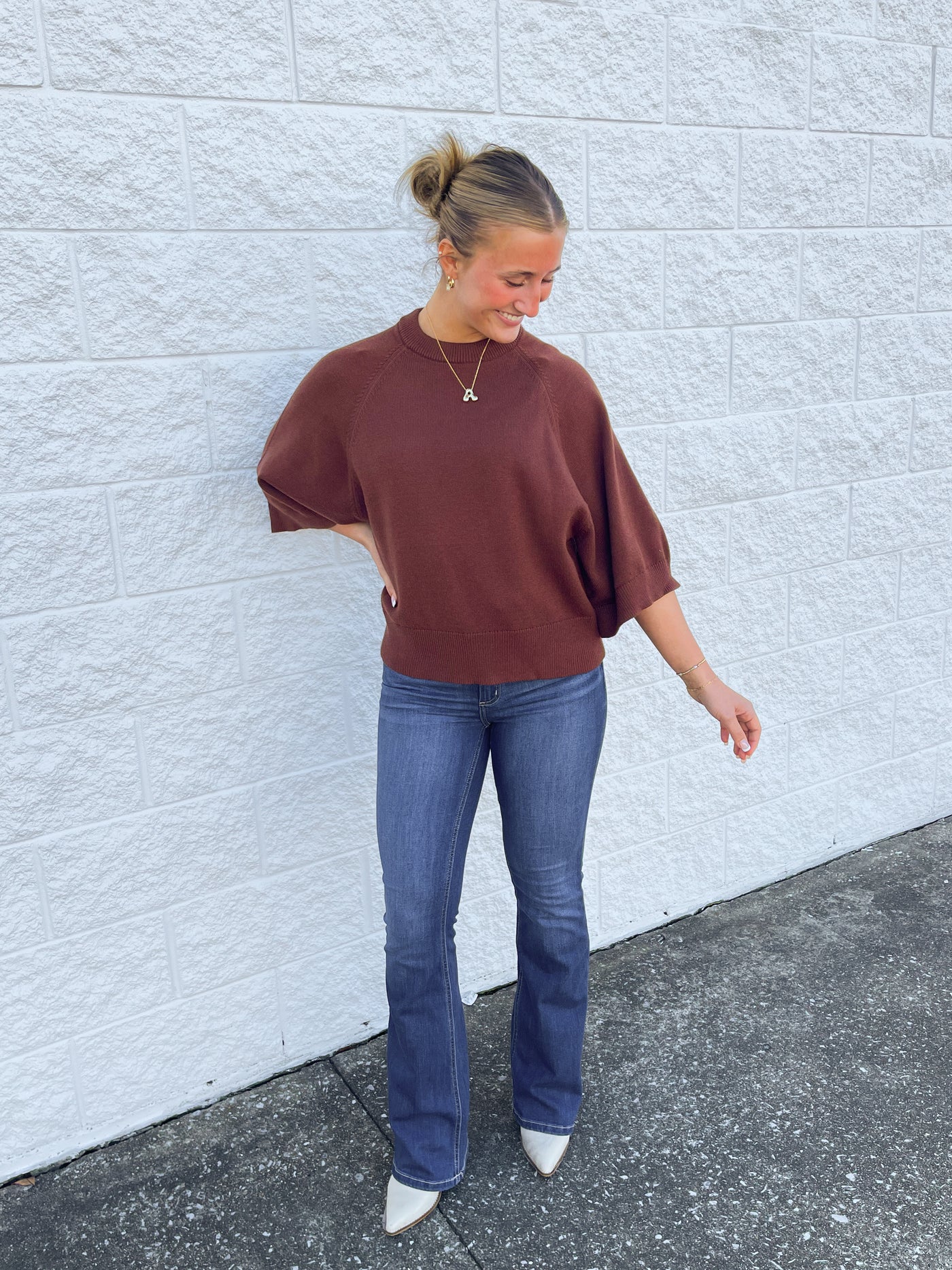 Jodifl Brown Therese Sweater