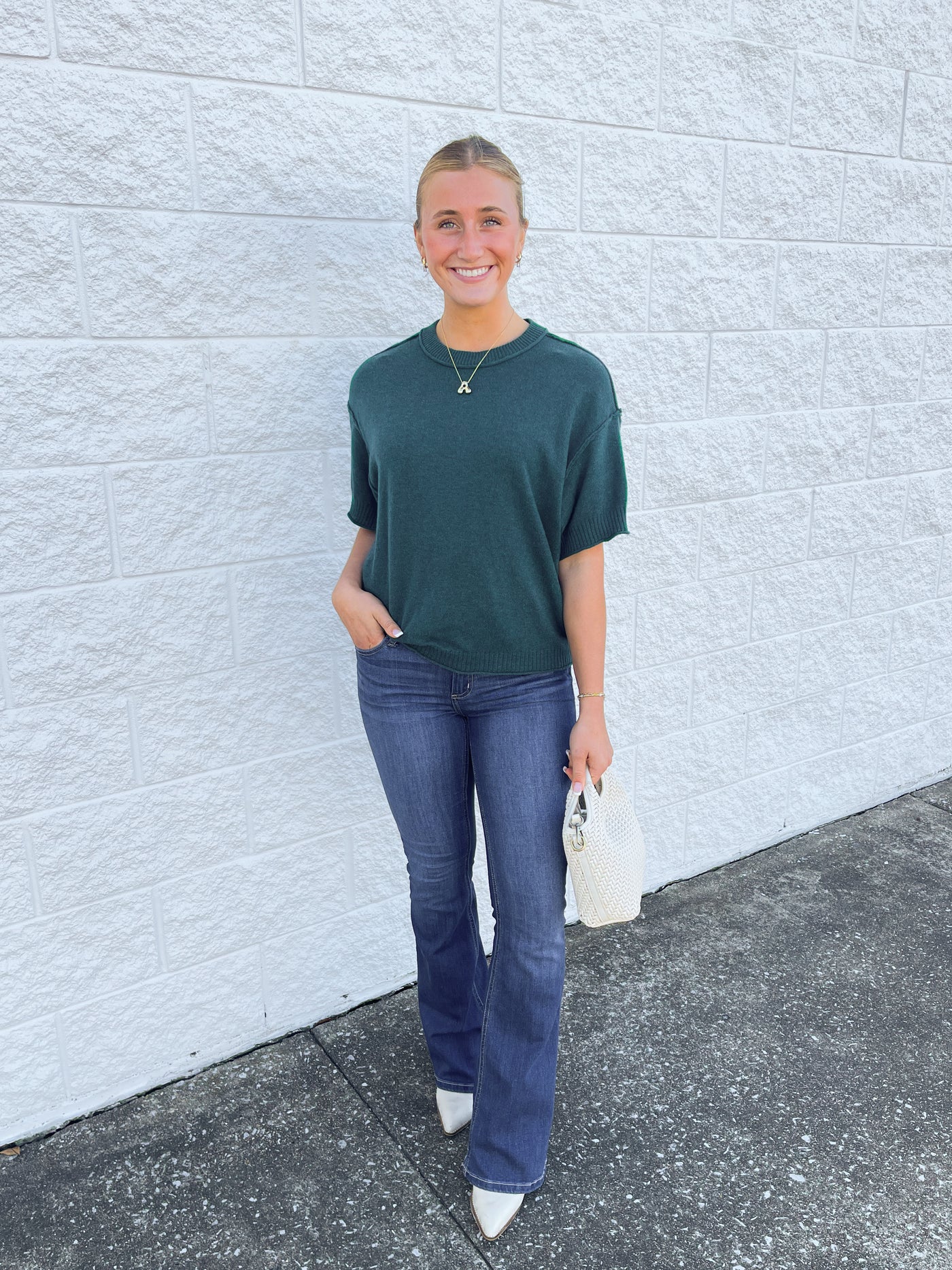 Jodifl Teal Patricia Sweater