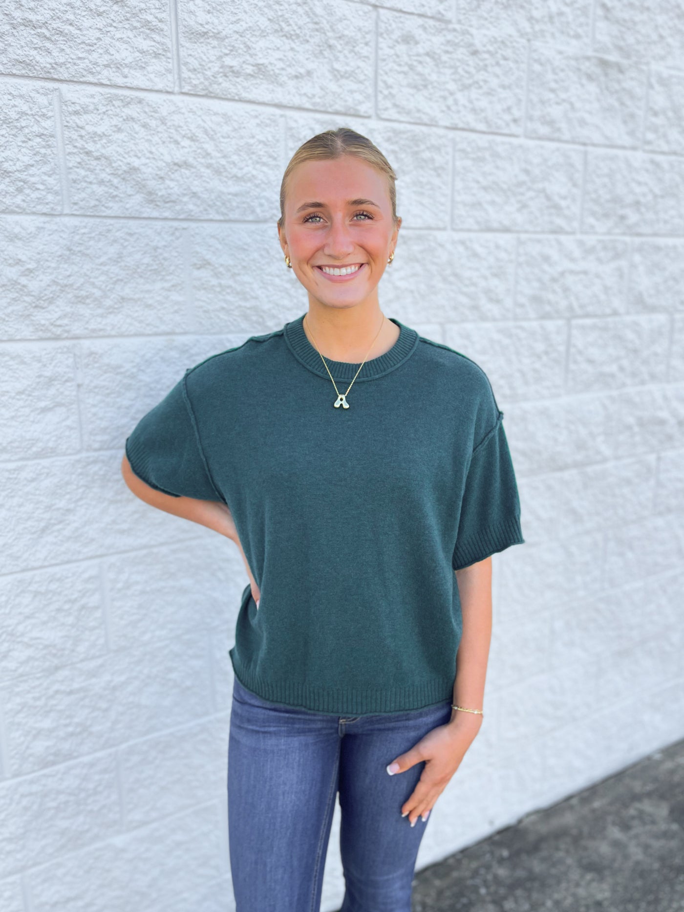 Jodifl Teal Patricia Sweater