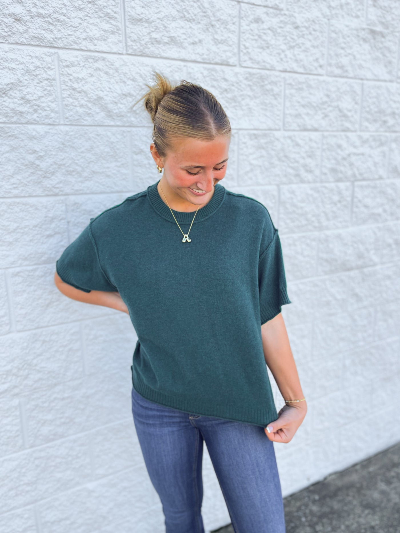 Jodifl Teal Patricia Sweater
