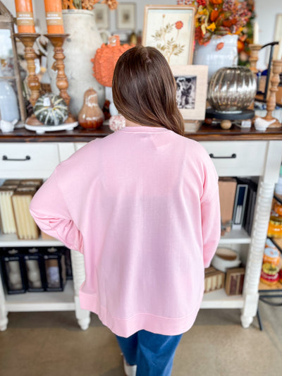 Ghost Sparkle Sweatshirt One Size