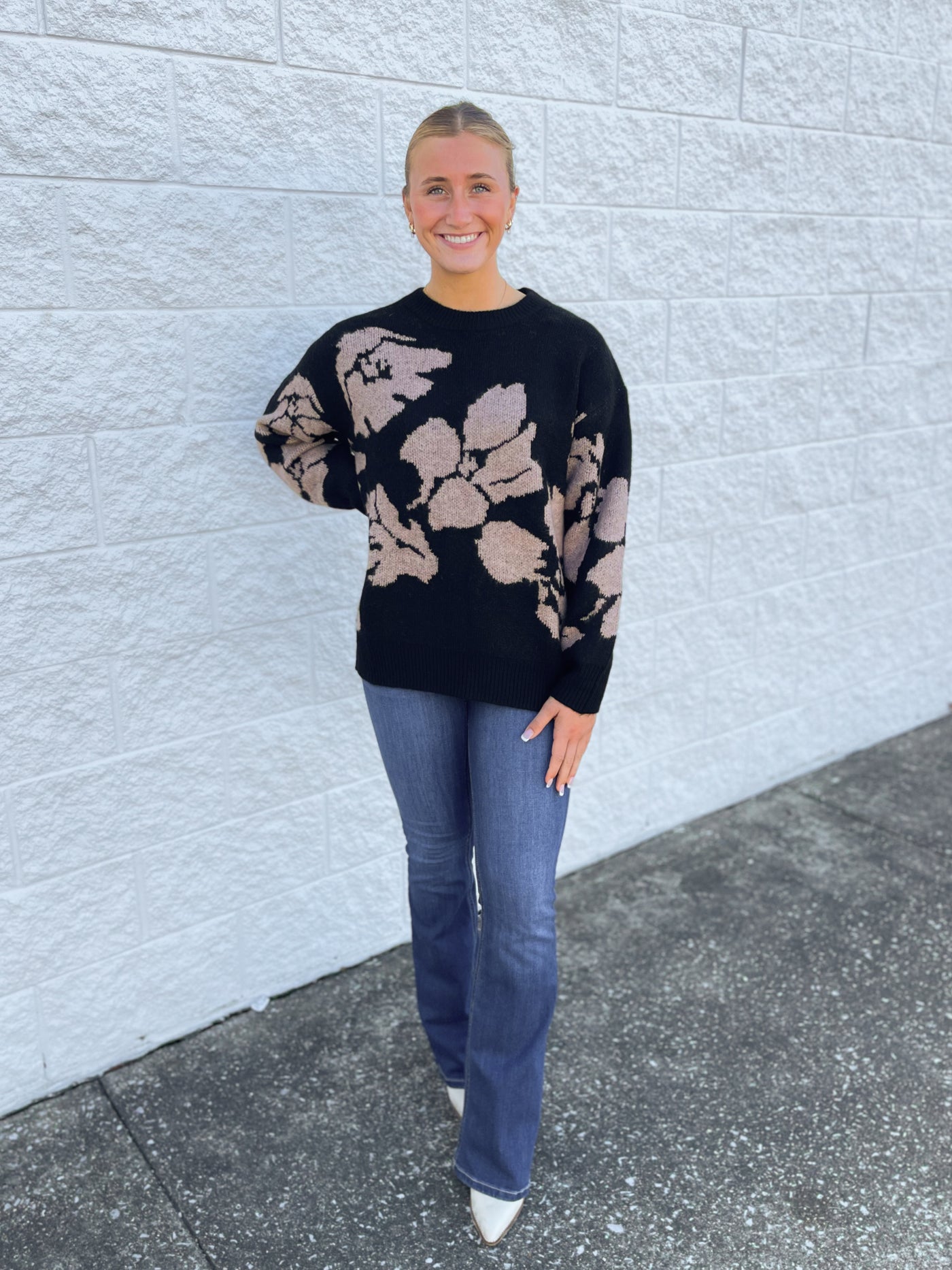 Umgee Black Anderson Sweater