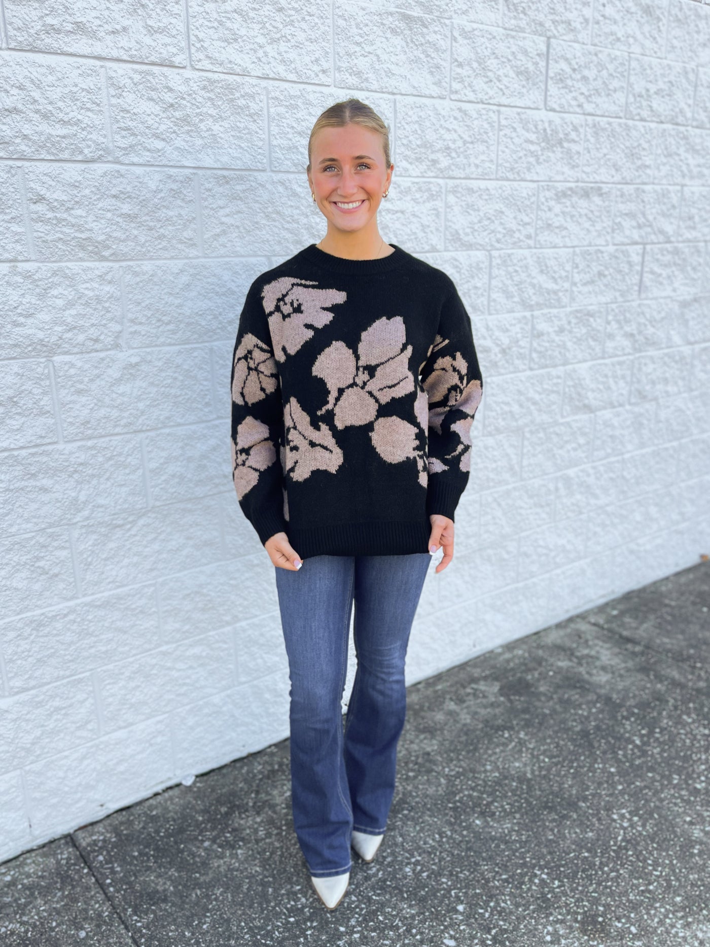Umgee Black Anderson Sweater