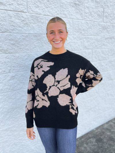 Umgee Black Anderson Sweater