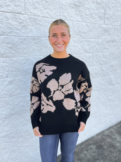 Umgee Black Anderson Sweater