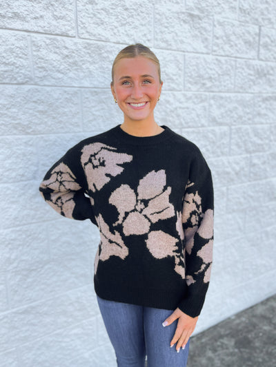 Umgee Black Anderson Sweater