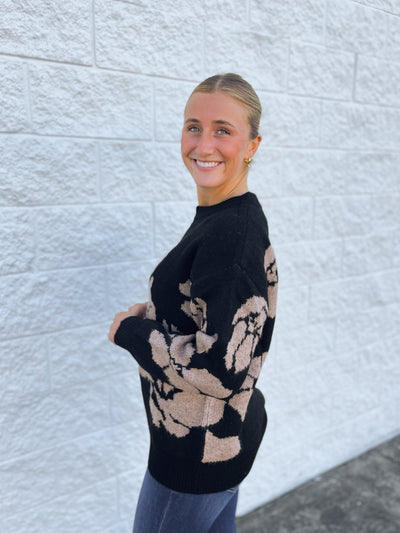 Umgee Black Anderson Sweater