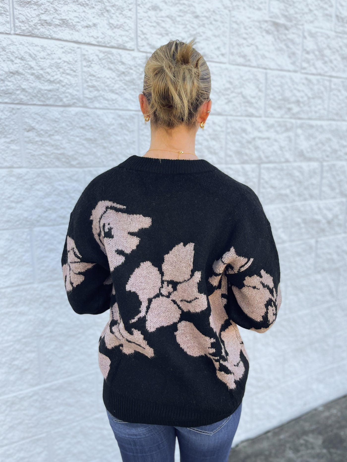 Umgee Black Anderson Sweater