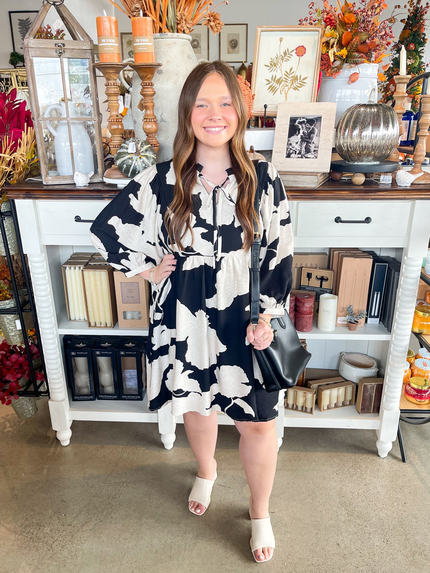 Jodifl Black Welsh Dress