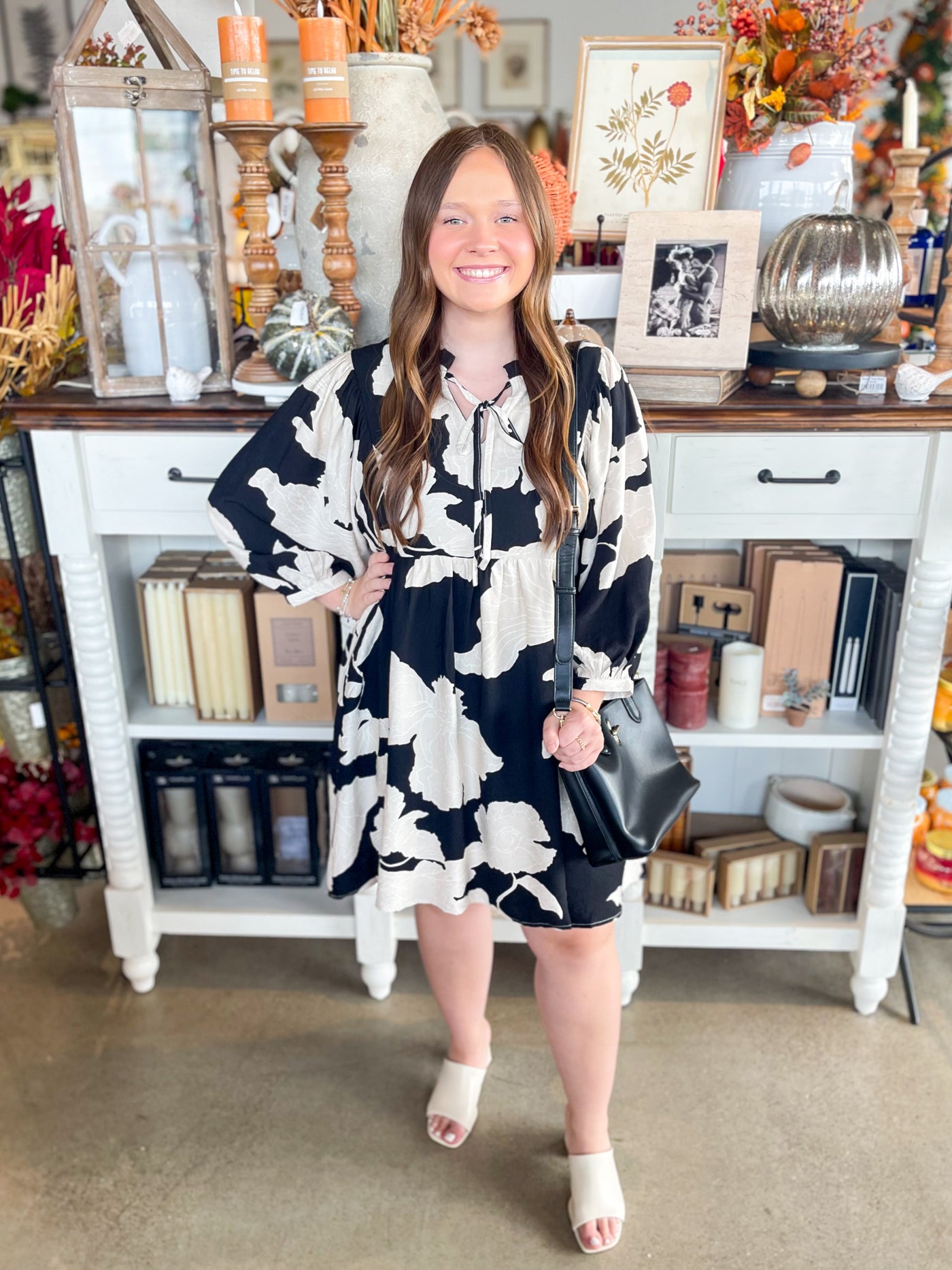 Jodifl Black Welsh Dress