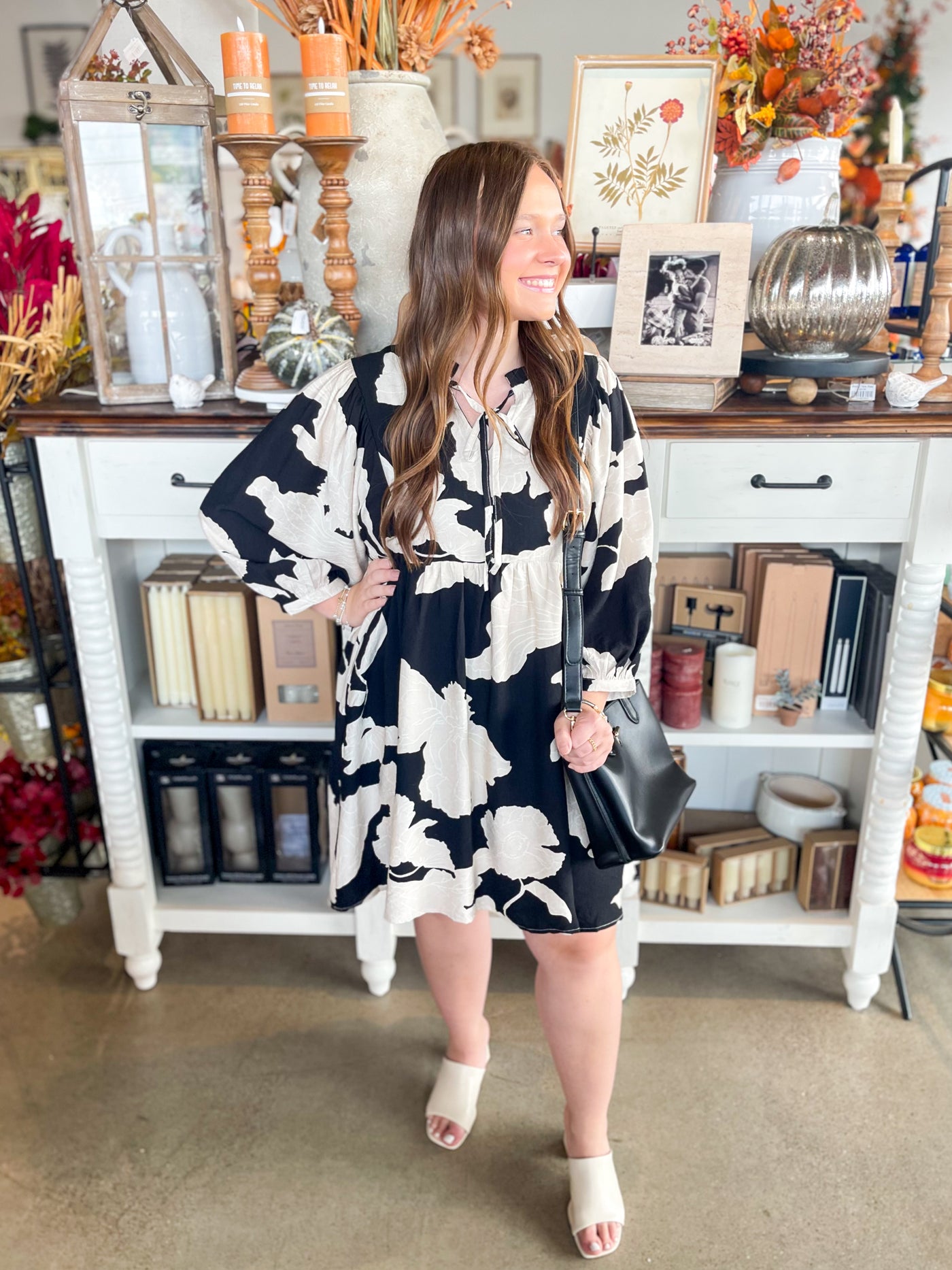 Jodifl Black Welsh Dress