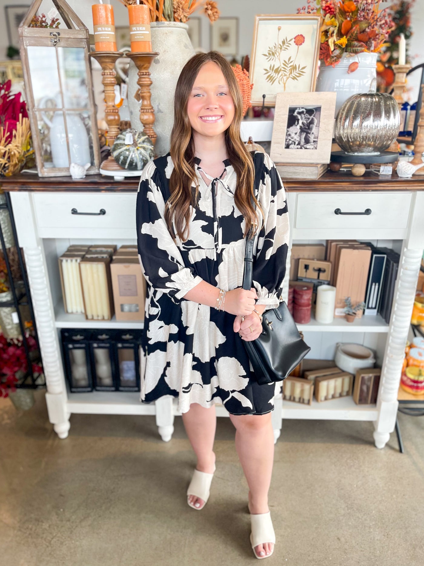 Jodifl Black Welsh Dress