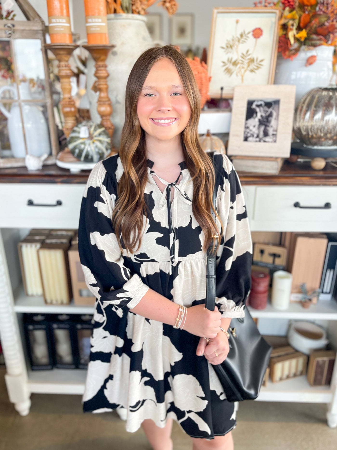 Jodifl Black Welsh Dress