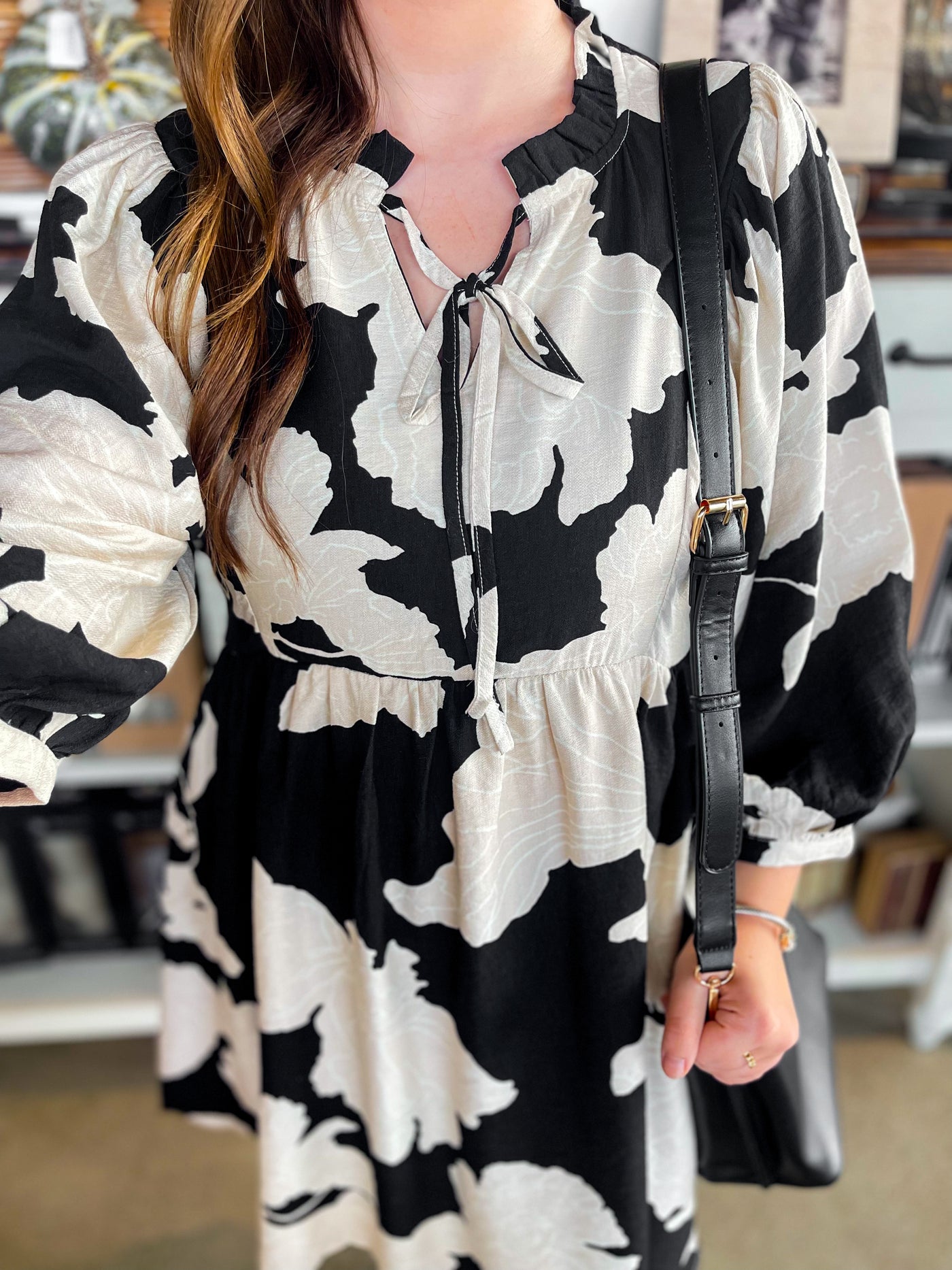 Jodifl Black Welsh Dress