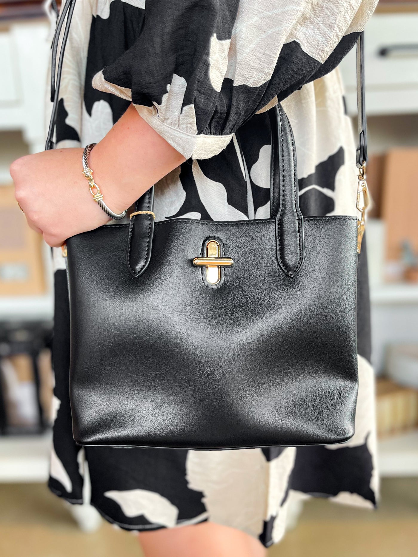 Annette Three Compartment Crossbody