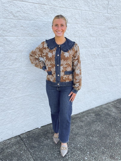 Jodifl Caramel Carson Jacket