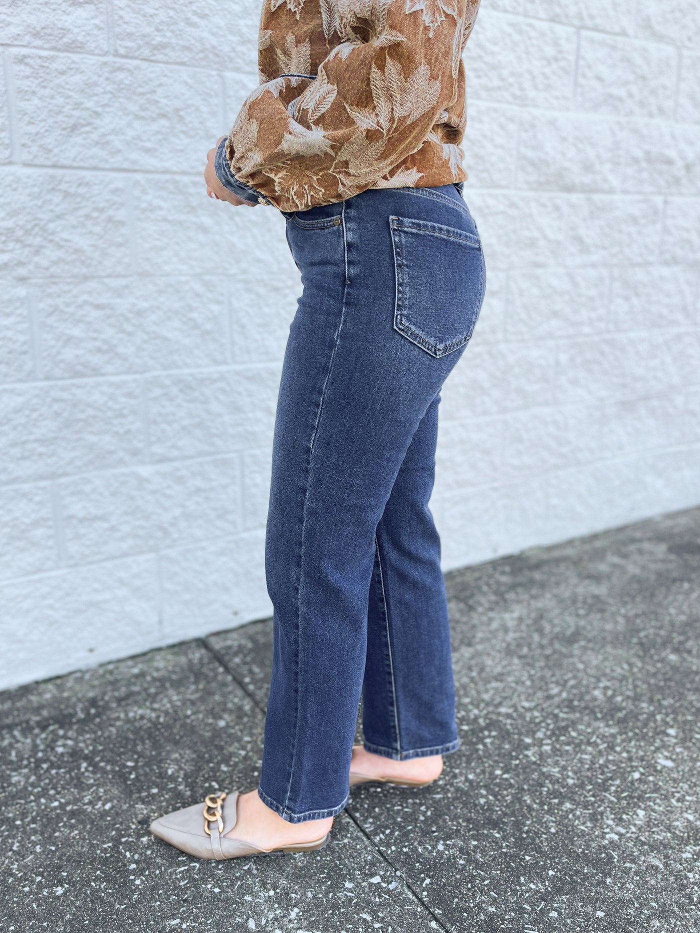 JBD Vintage Straight Dark Jean