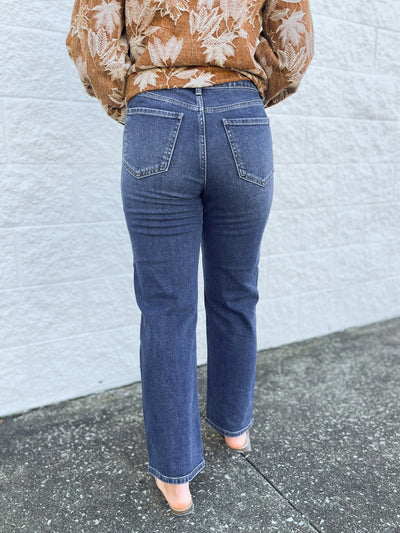 JBD Vintage Straight Dark Jean