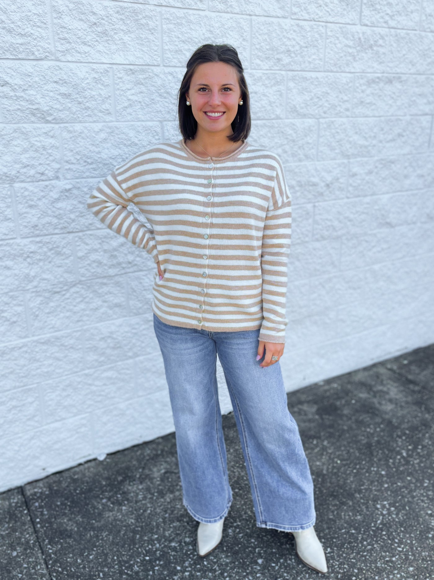 Taupe Gayla Cardigan